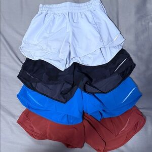 Lululemon Hotty Hot Low-Rise Shorts 4-inch